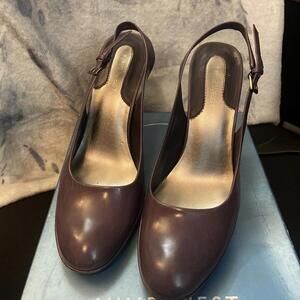 Nine West Women's Purple Heels, Size 8 EUC